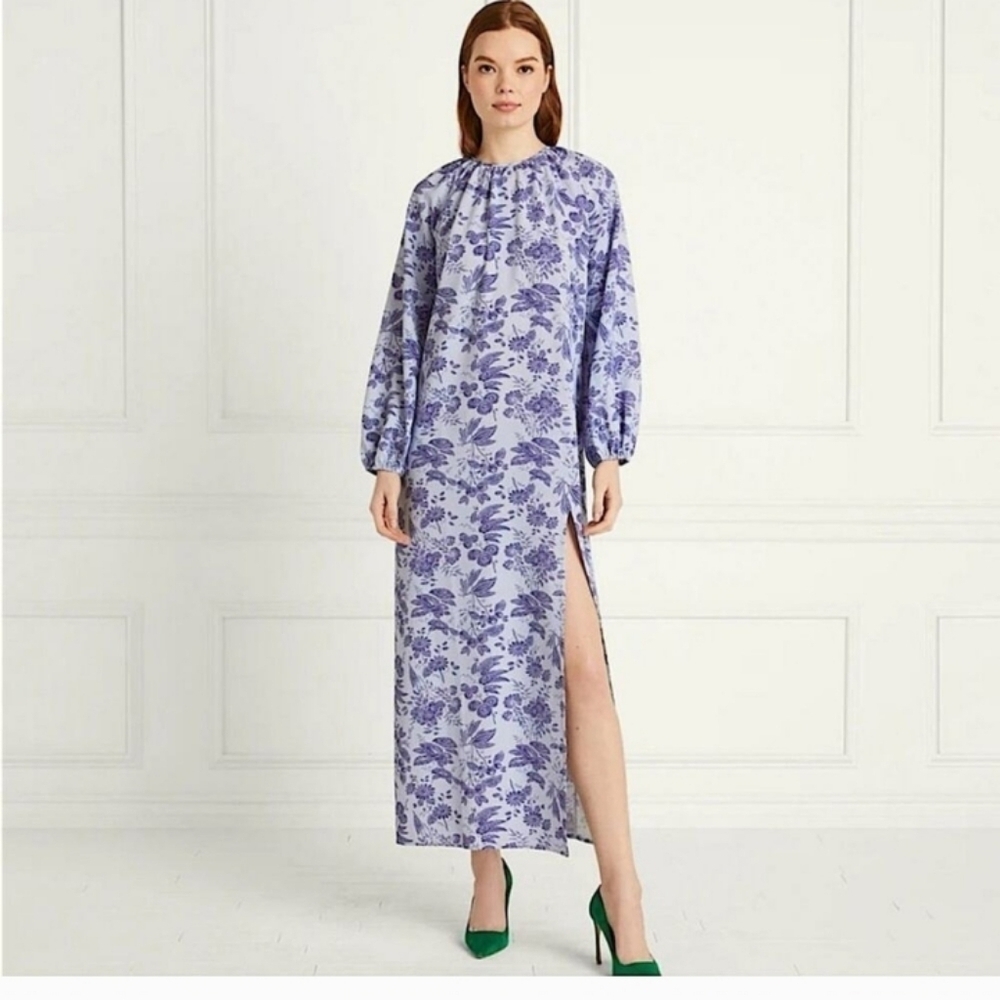 Hill House Maxi Dress in Lavender and Purple Floral